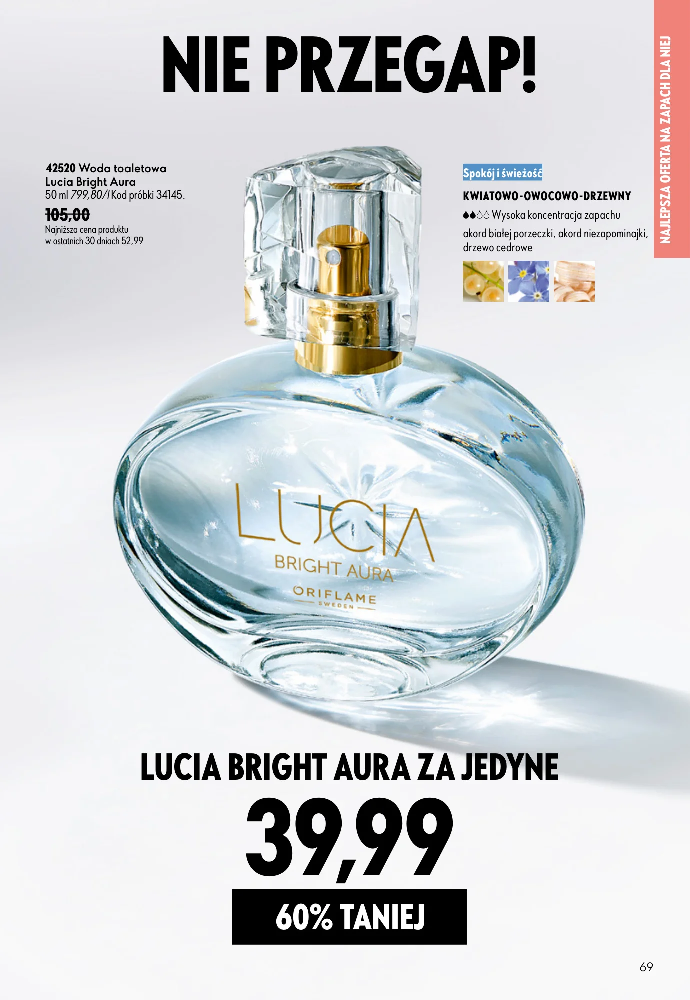 Gazetka promocyjna Oriflame str. 69
