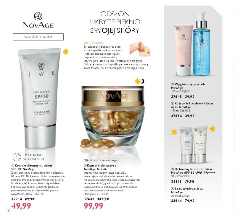 Gazetka promocyjna Oriflame str. 40
