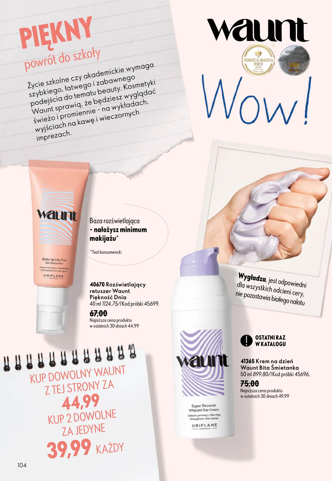 Gazetka promocyjna Oriflame str. 104