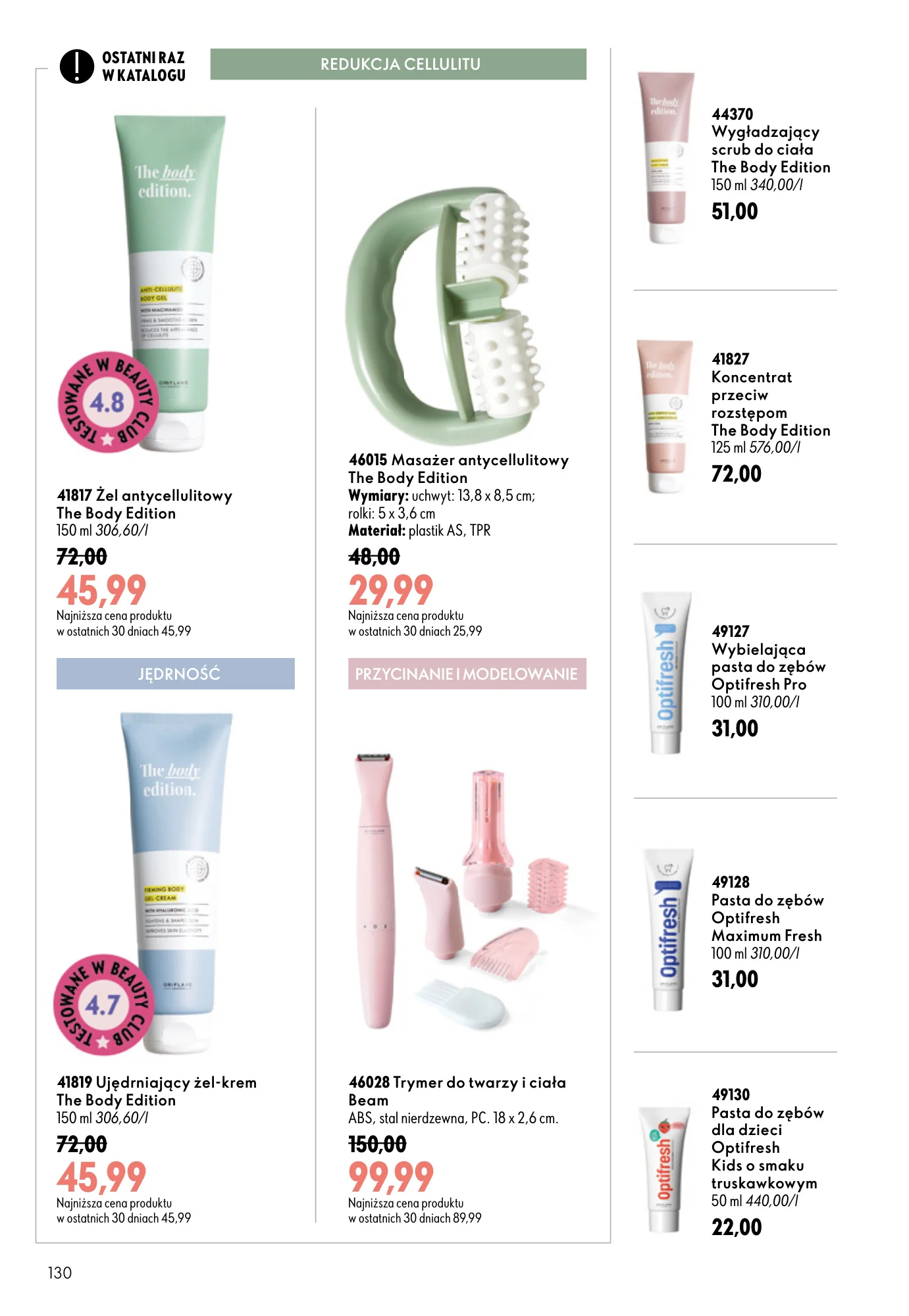 Gazetka promocyjna Oriflame str. 130