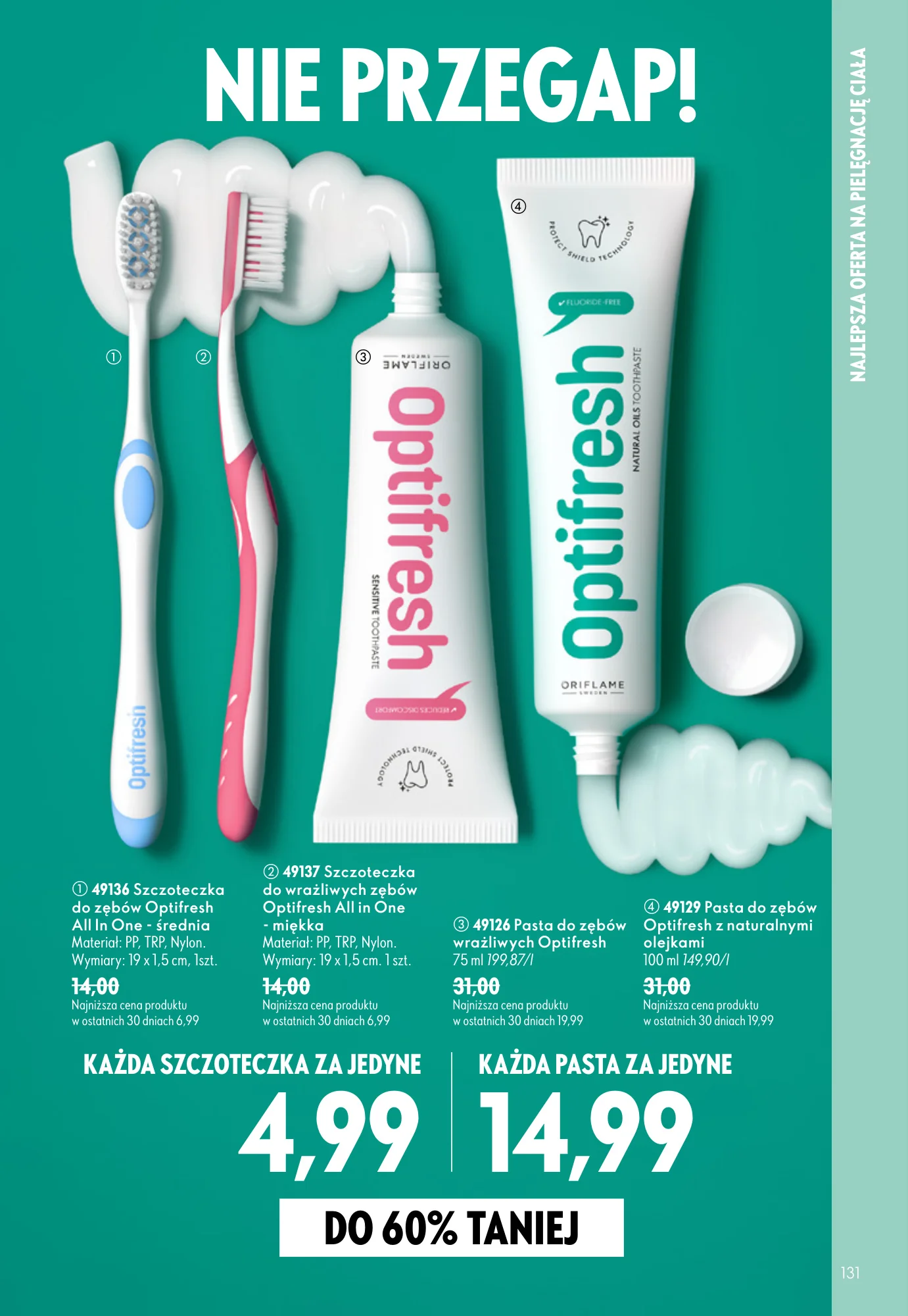 Gazetka promocyjna Oriflame str. 131
