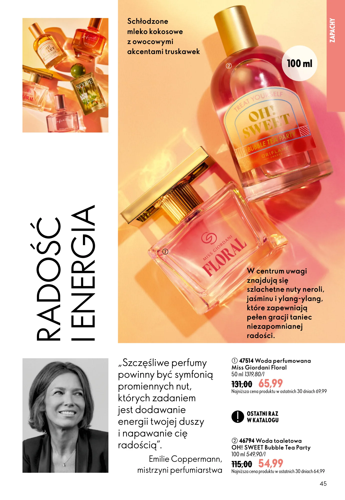 Gazetka promocyjna Oriflame str. 45