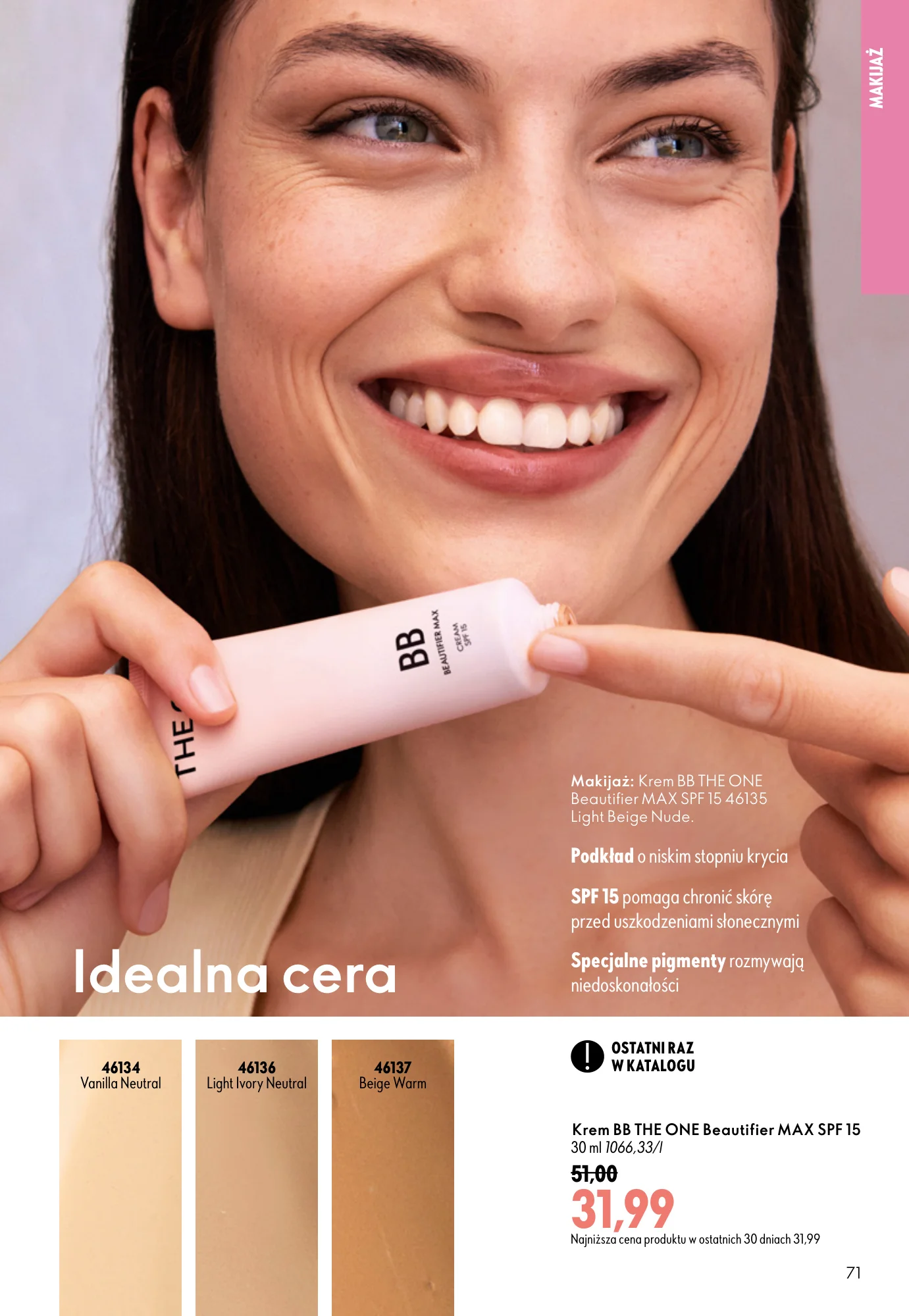 Gazetka promocyjna Oriflame str. 71