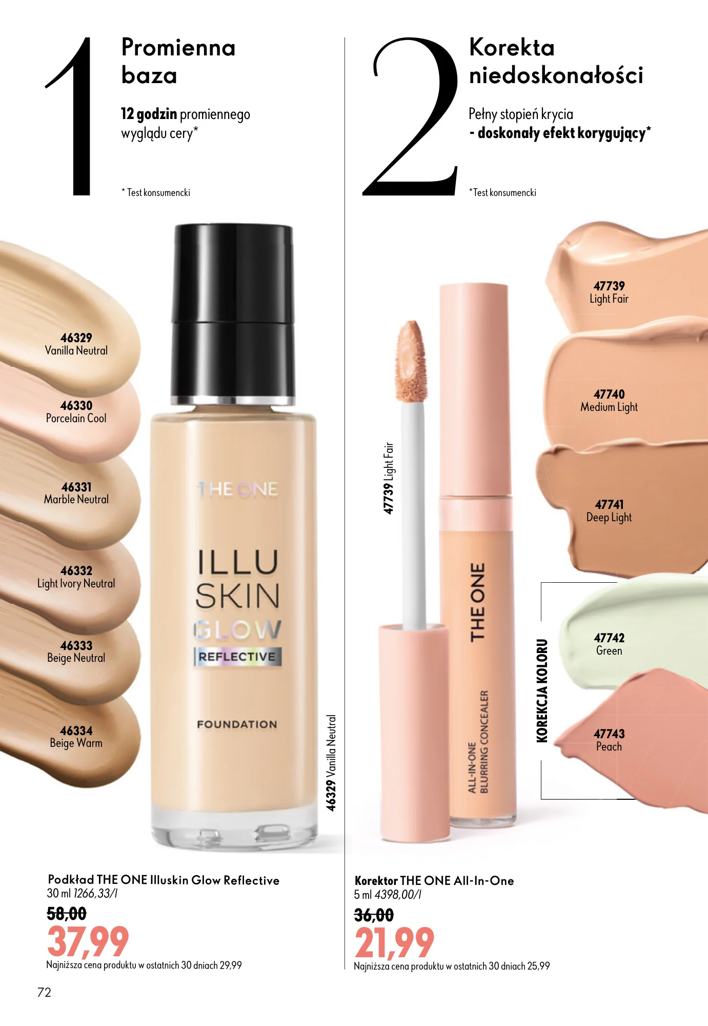Gazetka promocyjna Oriflame str. 72