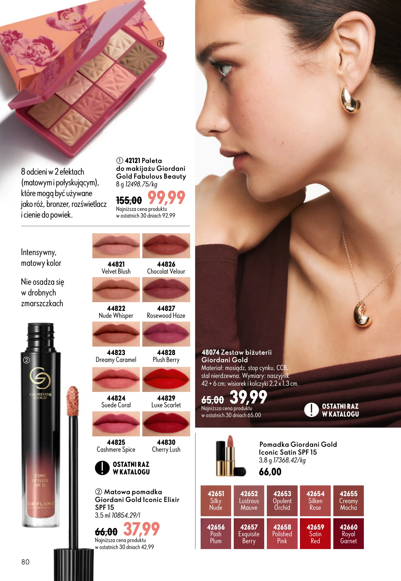 Gazetka promocyjna Oriflame str. 80