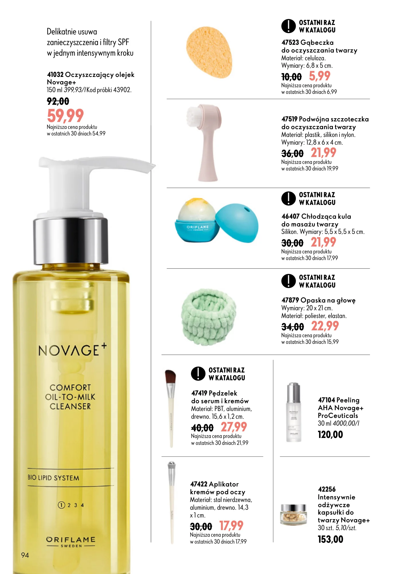 Gazetka promocyjna Oriflame str. 94