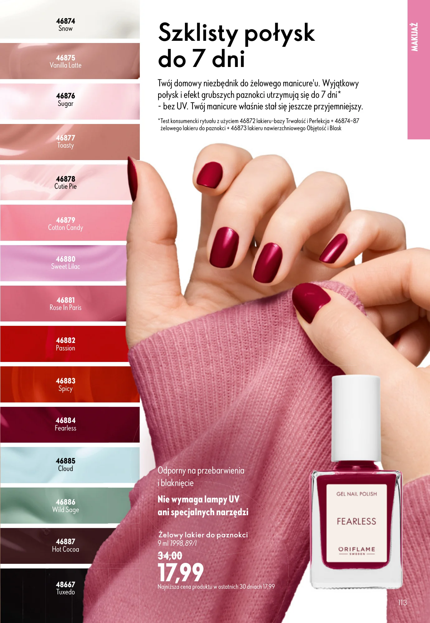 Gazetka promocyjna Oriflame str. 113