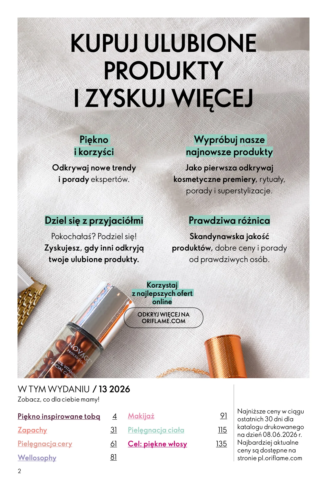 Gazetka promocyjna Oriflame str. 2