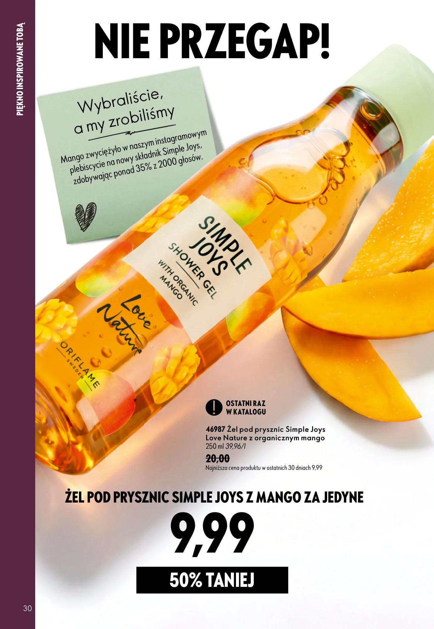 Gazetka promocyjna Oriflame str. 30