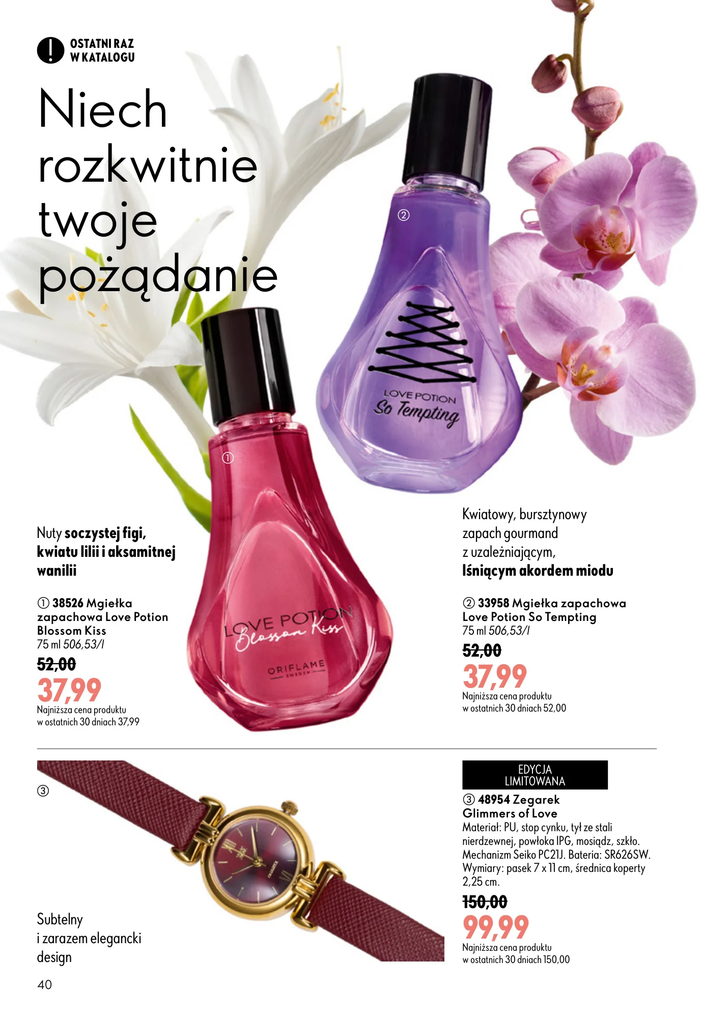 Gazetka promocyjna Oriflame str. 40
