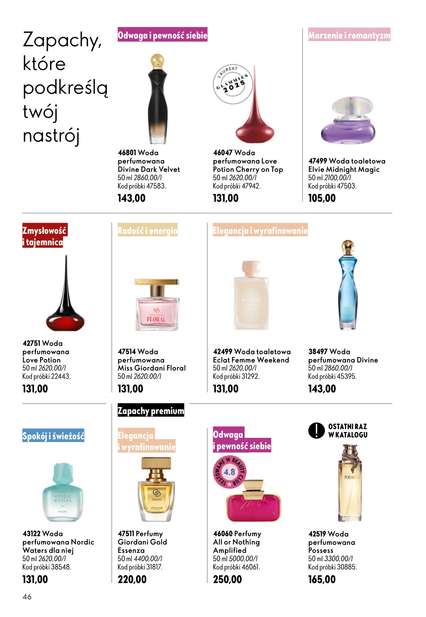 Gazetka promocyjna Oriflame str. 46