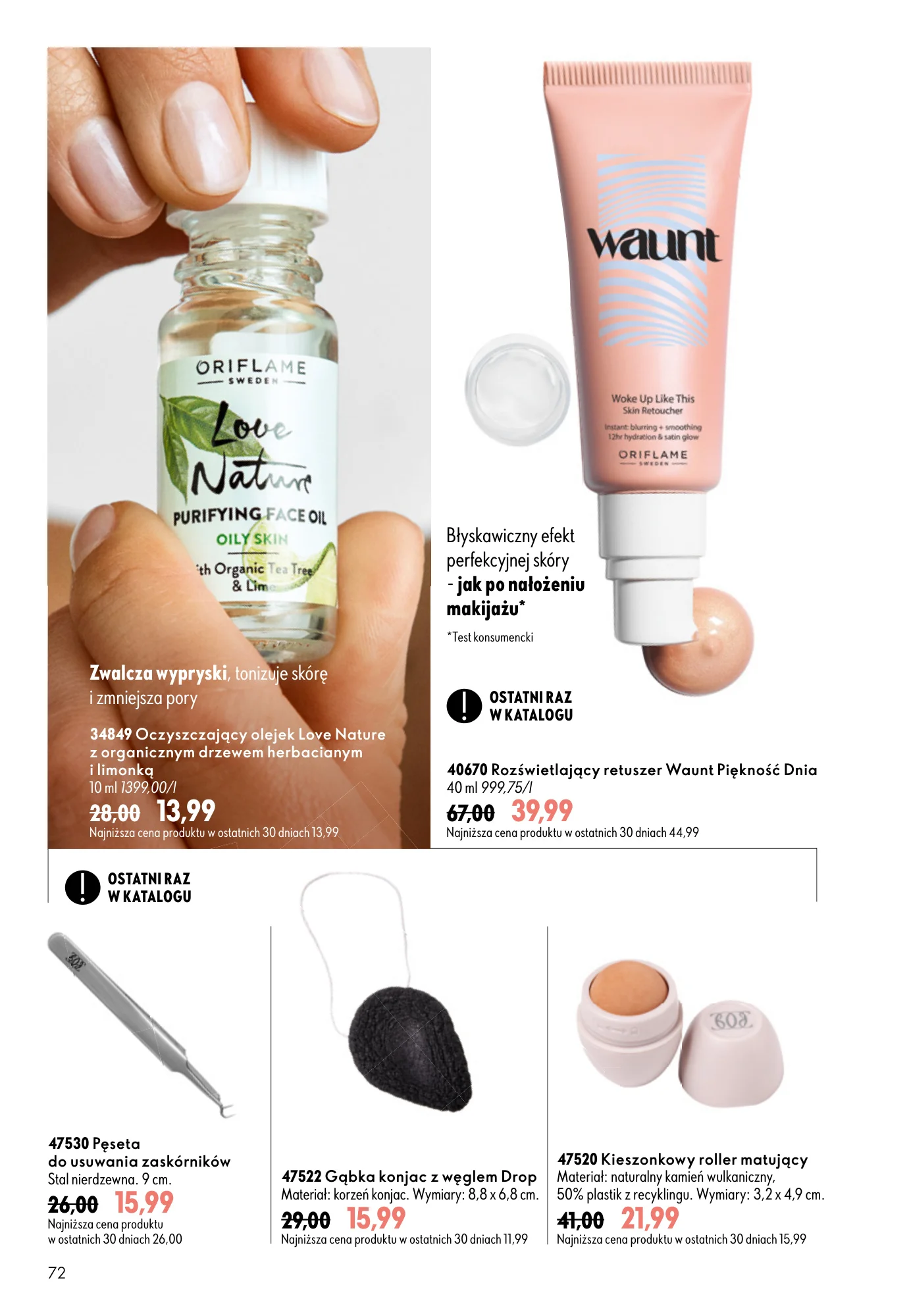 Gazetka promocyjna Oriflame str. 72