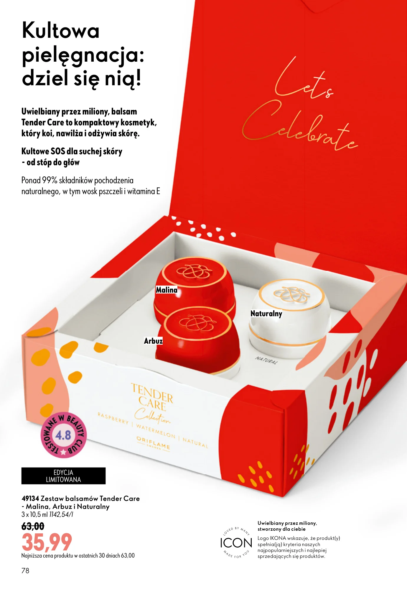 Gazetka promocyjna Oriflame str. 78
