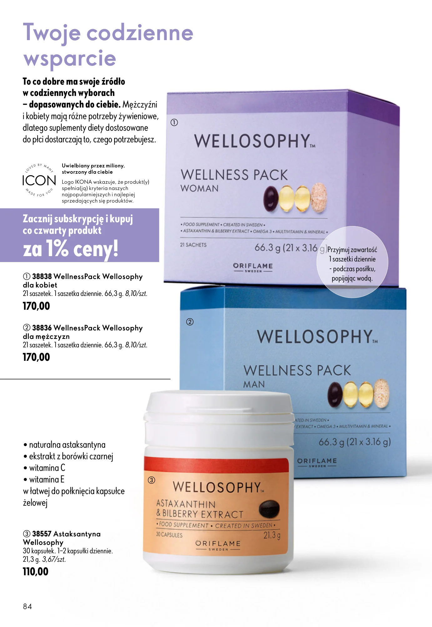 Gazetka promocyjna Oriflame str. 84