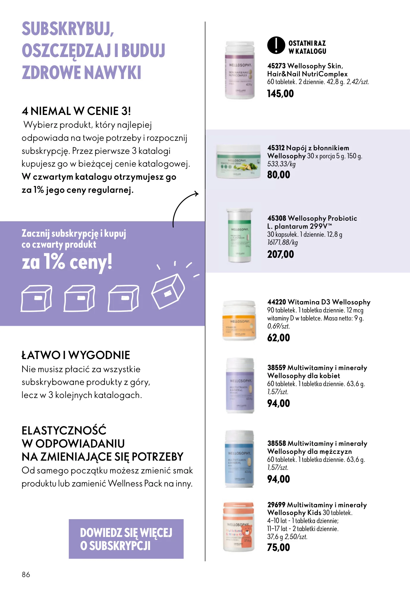 Gazetka promocyjna Oriflame str. 86