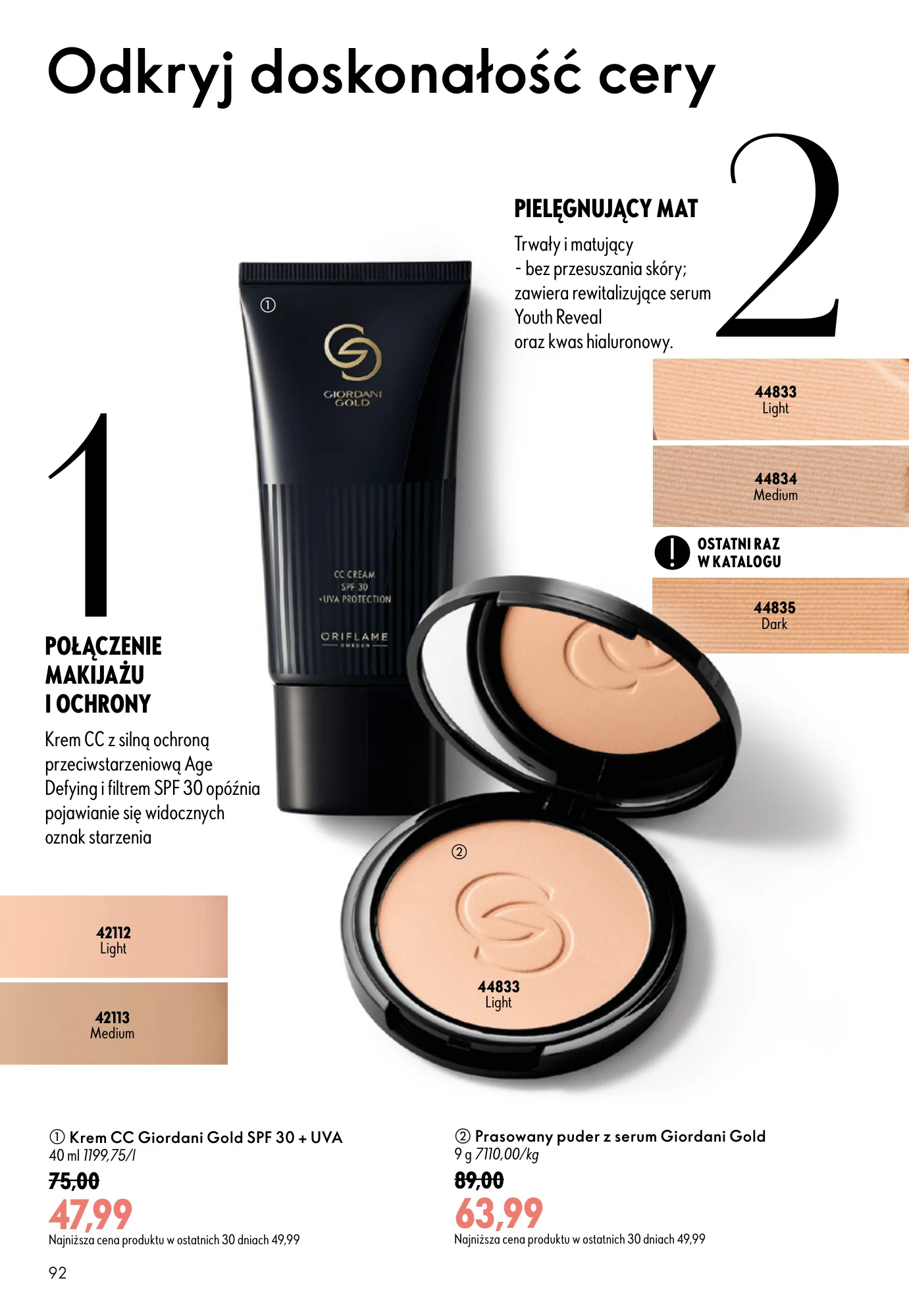 Gazetka promocyjna Oriflame str. 92