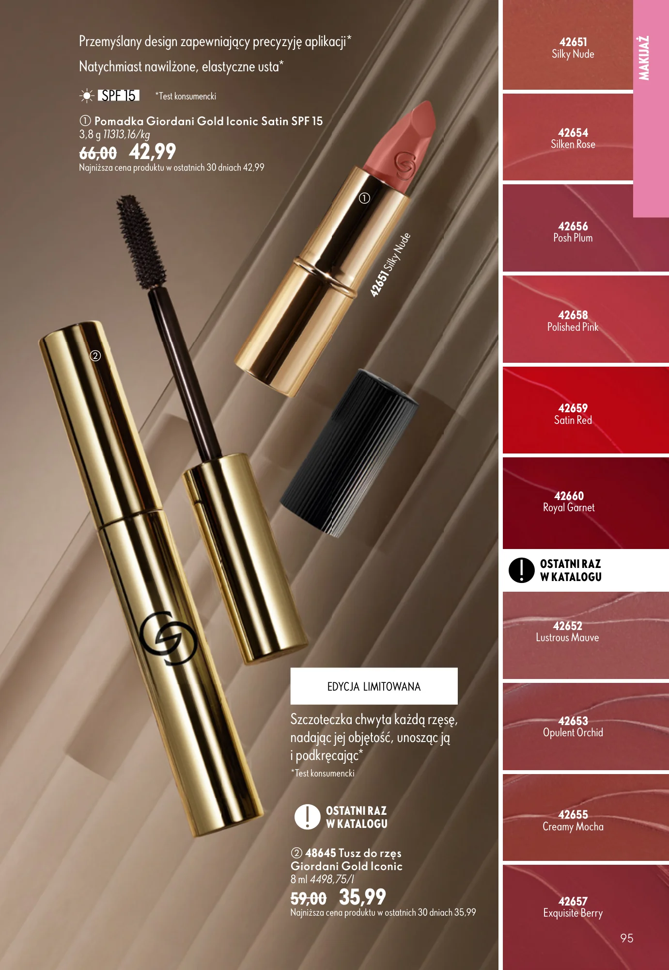 Gazetka promocyjna Oriflame str. 95