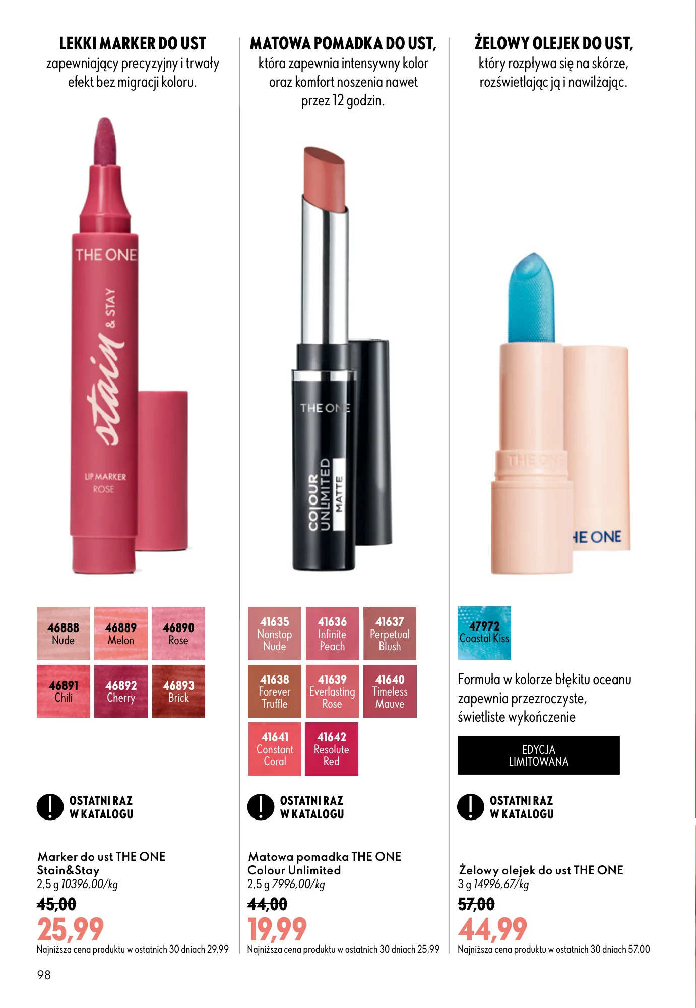 Gazetka promocyjna Oriflame str. 98