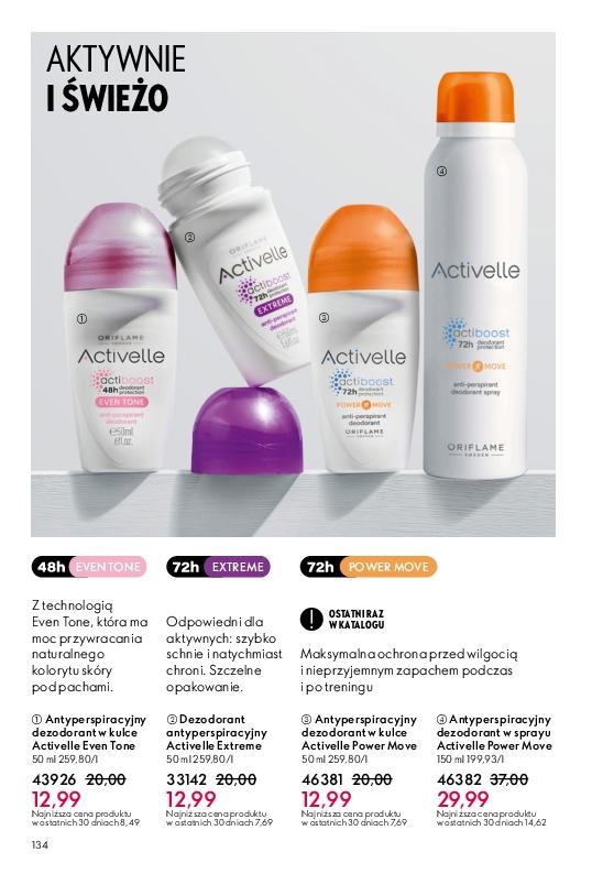 Gazetka promocyjna Oriflame str. 134
