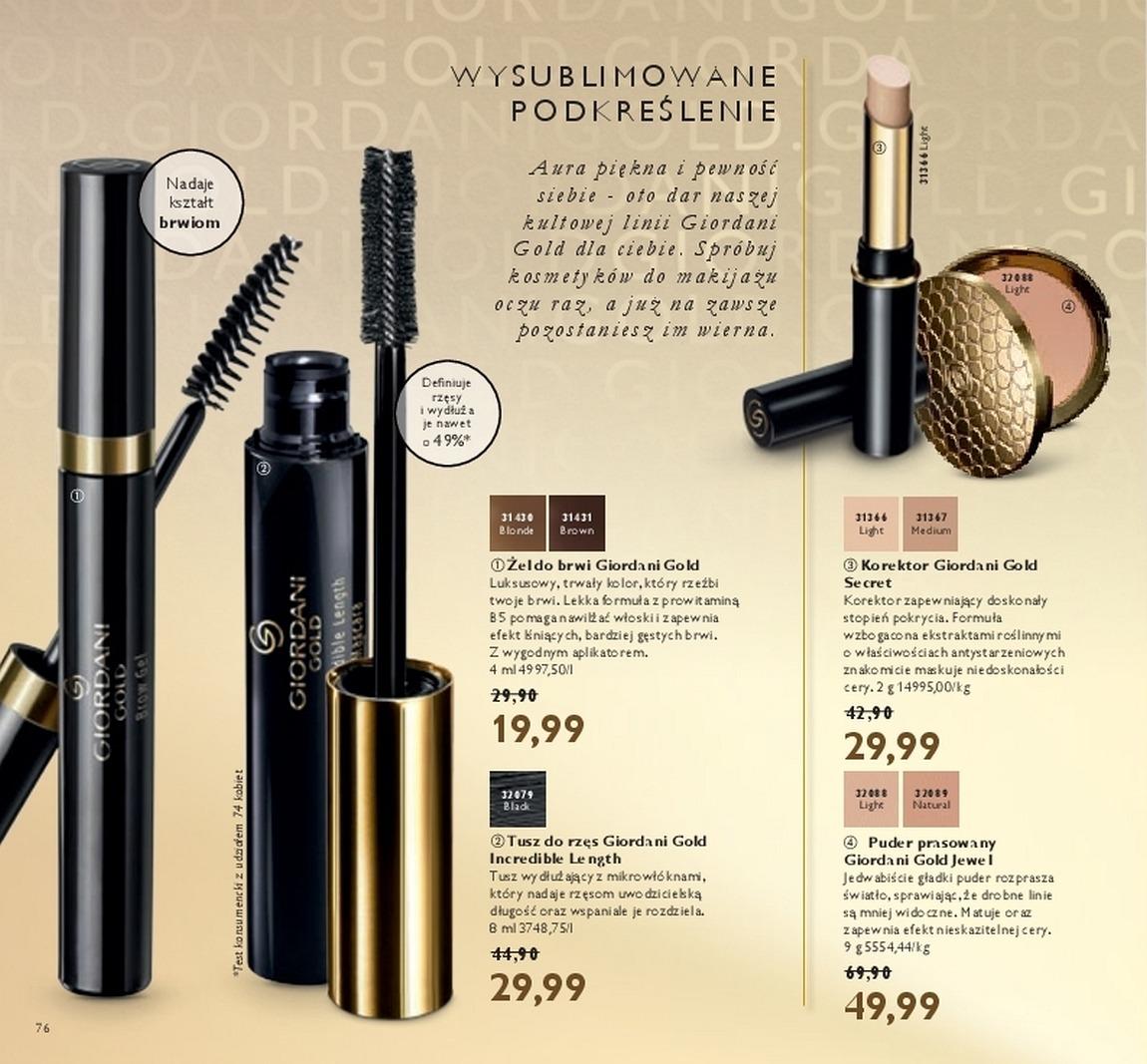 Gazetka promocyjna Oriflame str. 76