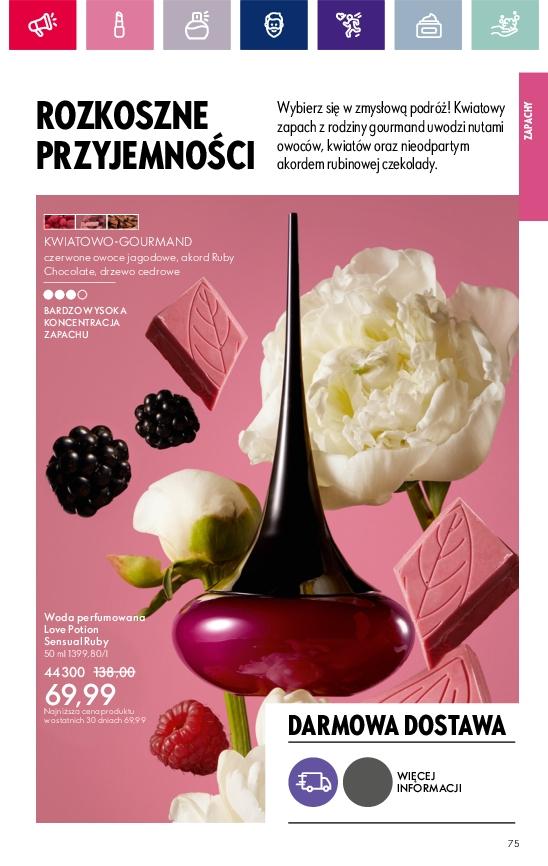 Gazetka promocyjna Oriflame str. 75