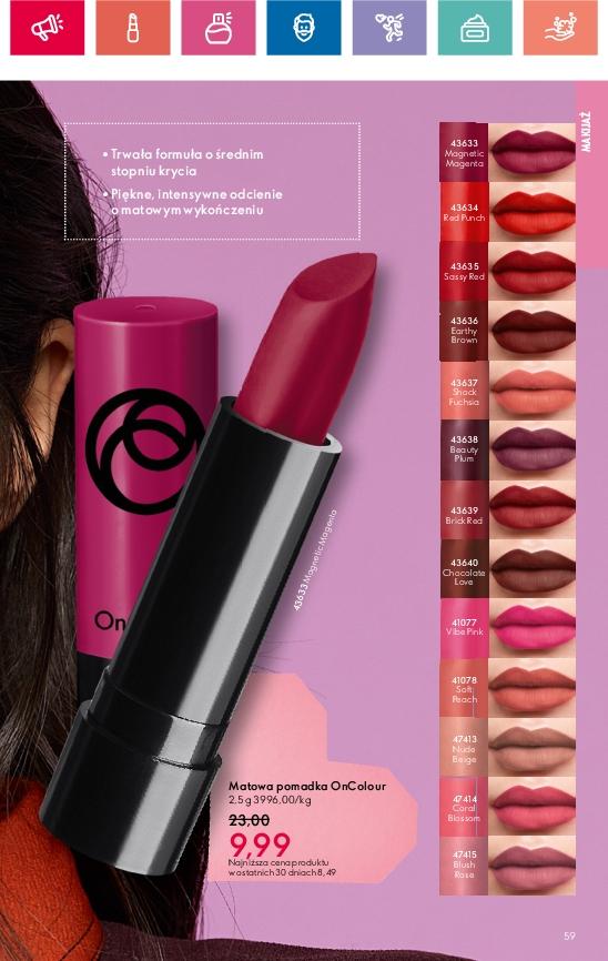 Gazetka promocyjna Oriflame str. 59