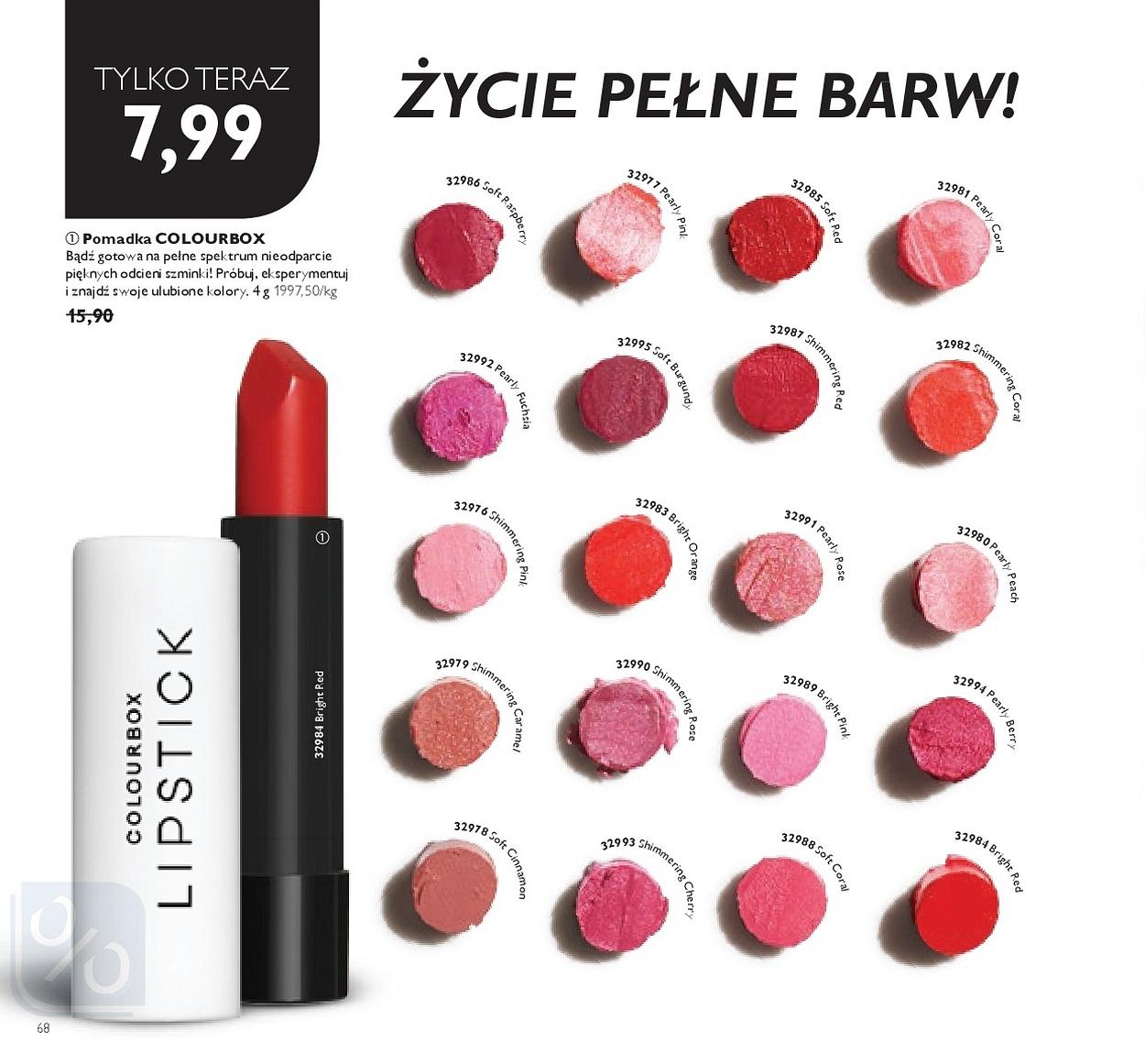 Gazetka promocyjna Oriflame str. 68