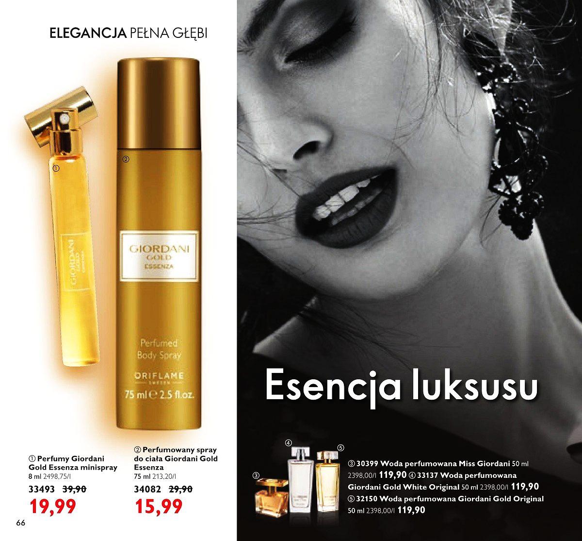 Gazetka promocyjna Oriflame str. 66