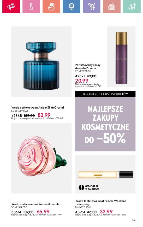 Gazetka promocyjna Oriflame str. 151