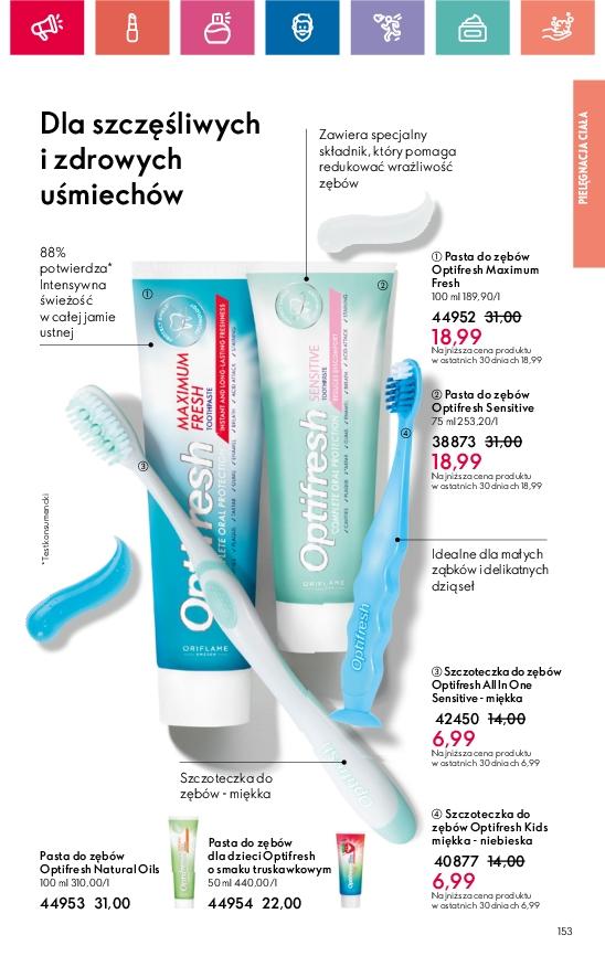 Gazetka promocyjna Oriflame str. 153
