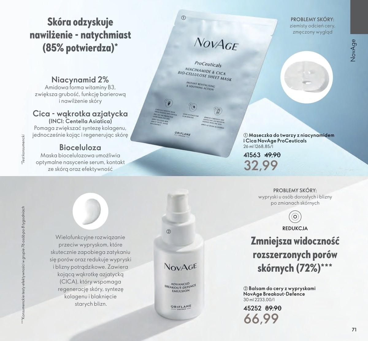 Gazetka promocyjna Oriflame str. 71