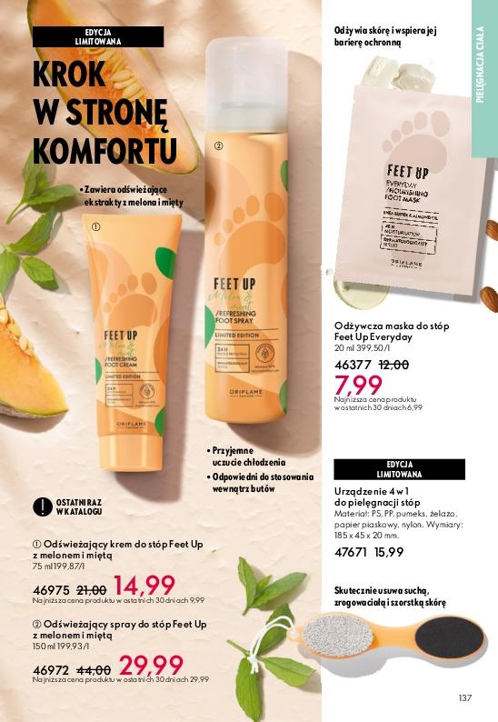 Gazetka promocyjna Oriflame str. 137