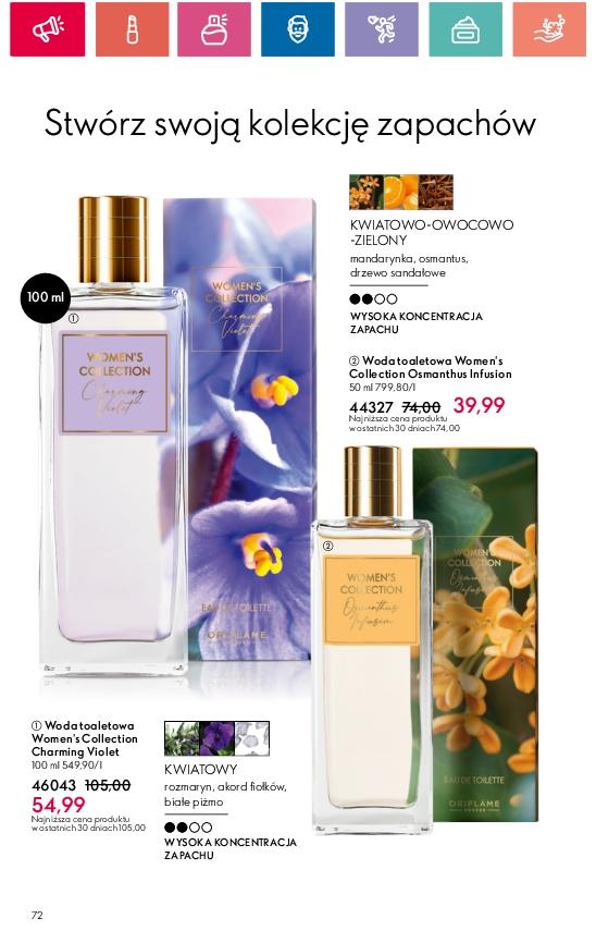 Gazetka promocyjna Oriflame str. 72