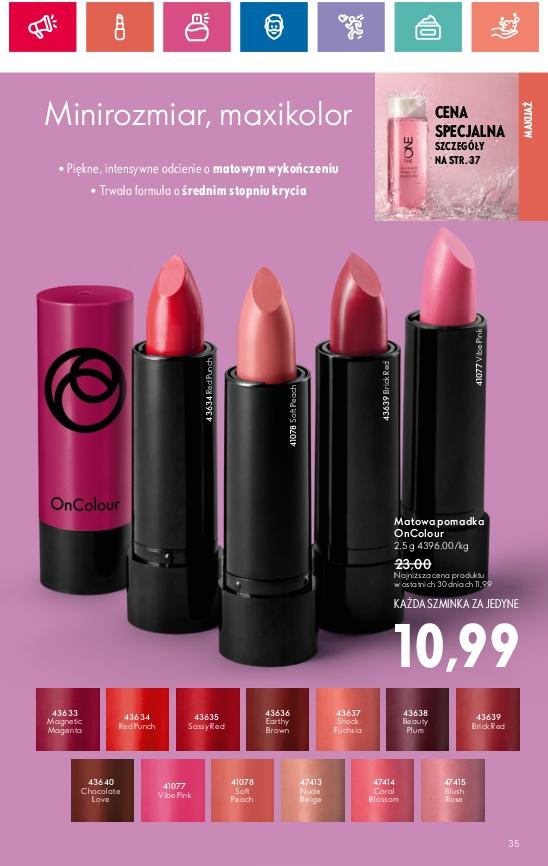Gazetka promocyjna Oriflame str. 35