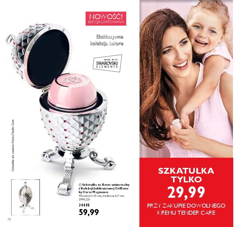 Gazetka promocyjna Oriflame str. 72