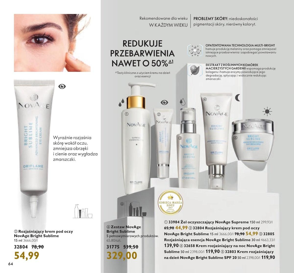 Gazetka promocyjna Oriflame str. 64