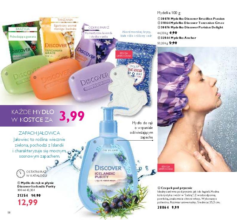 Gazetka promocyjna Oriflame str. 58