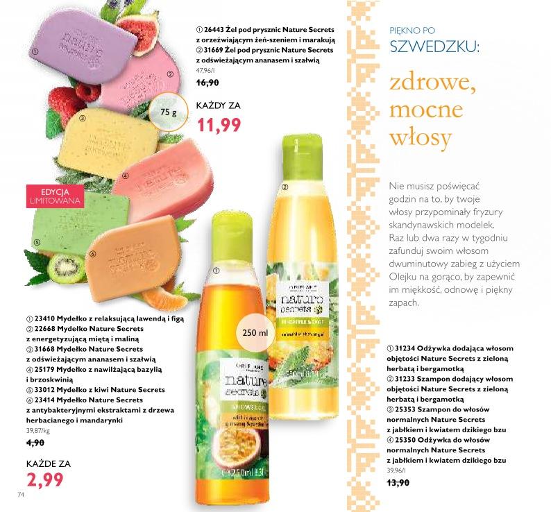 Gazetka promocyjna Oriflame str. 74