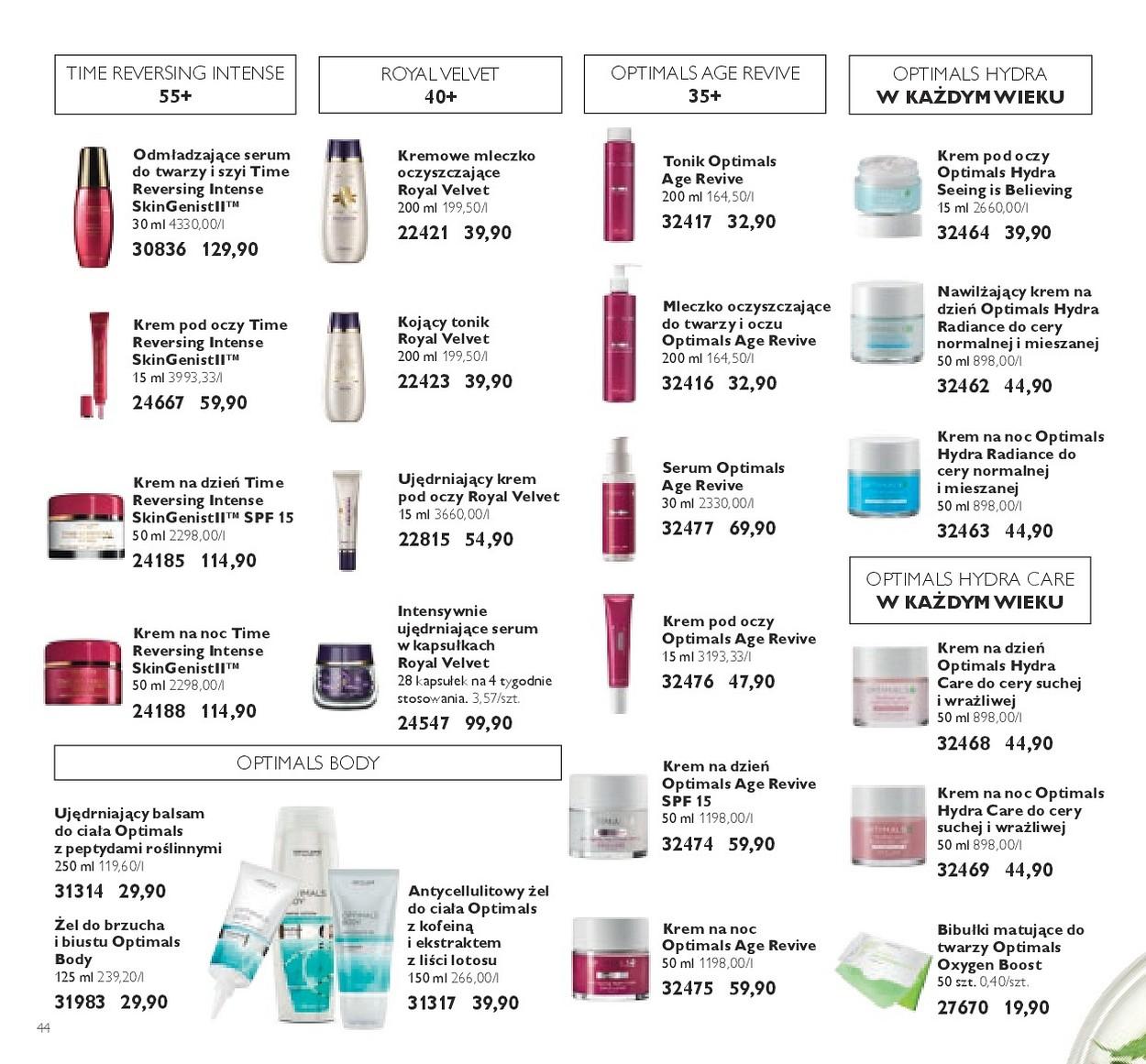 Gazetka promocyjna Oriflame str. 44