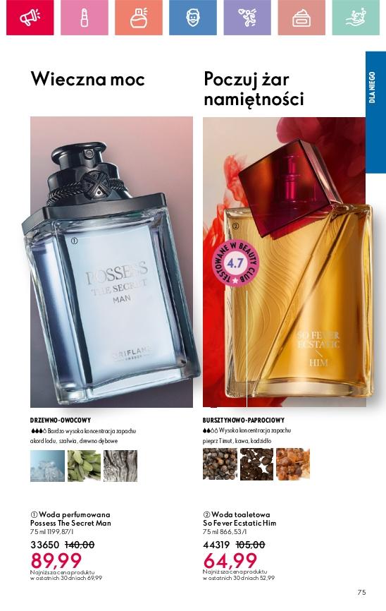 Gazetka promocyjna Oriflame str. 75