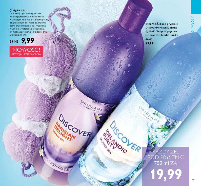 Gazetka promocyjna Oriflame str. 57