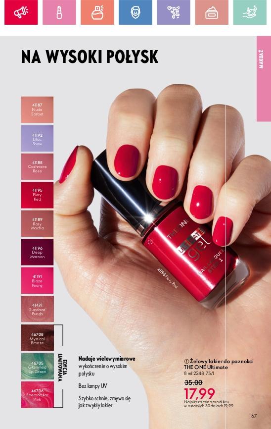 Gazetka promocyjna Oriflame str. 67
