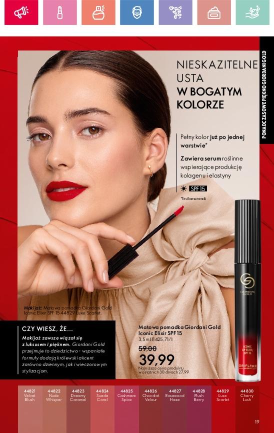 Gazetka promocyjna Oriflame str. 19