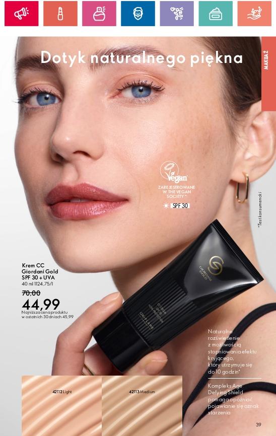 Gazetka promocyjna Oriflame str. 39