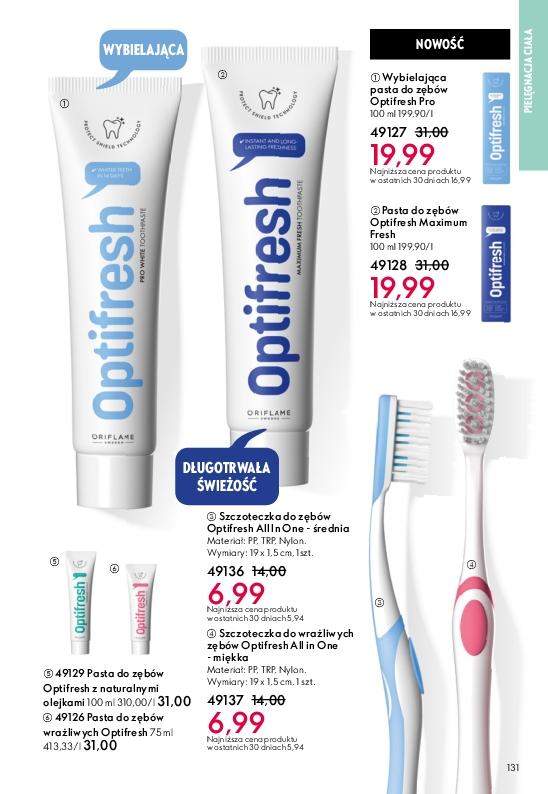 Gazetka promocyjna Oriflame str. 131