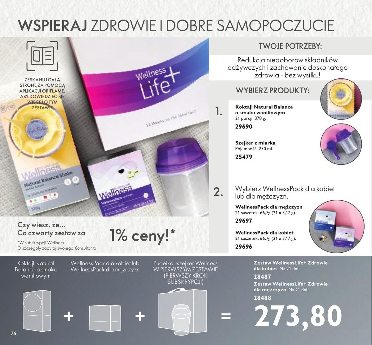 Gazetka promocyjna Oriflame str. 76