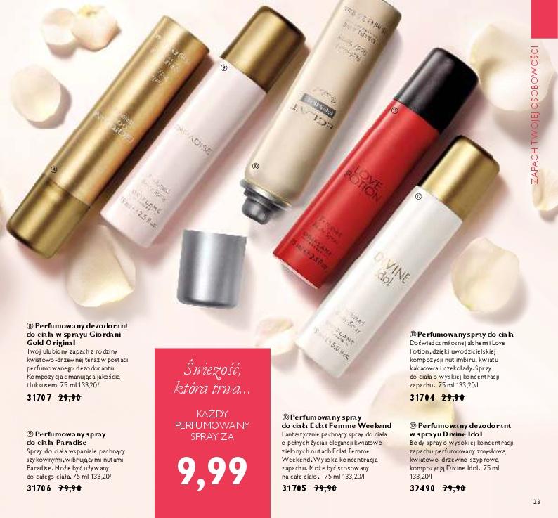 Gazetka promocyjna Oriflame str. 23