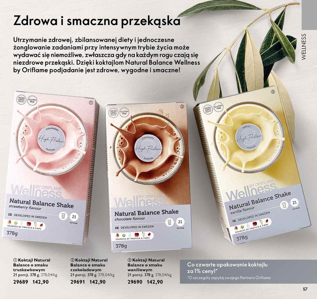 Gazetka promocyjna Oriflame str. 57