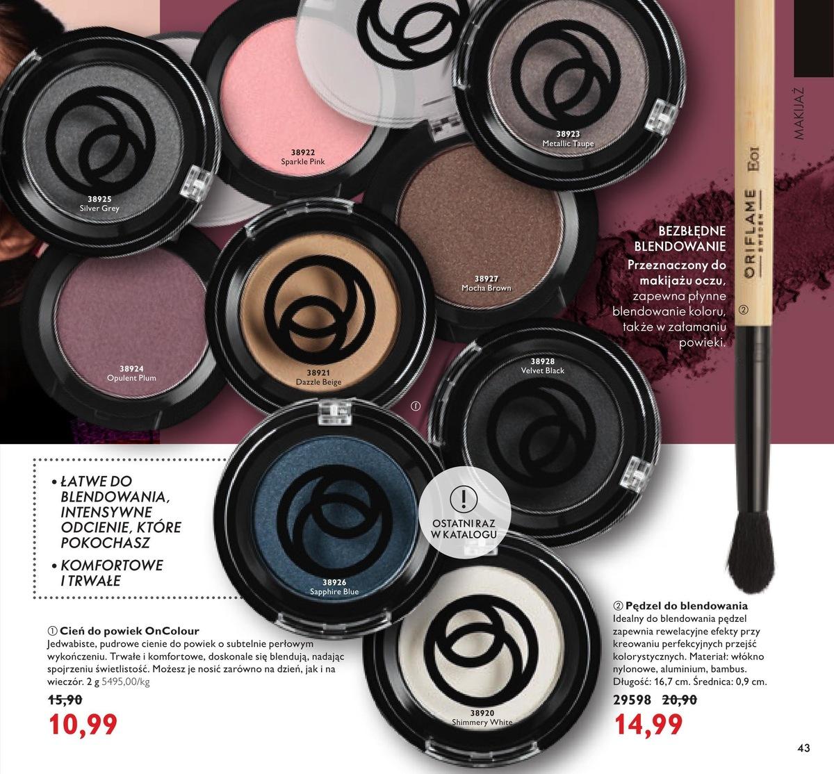 Gazetka promocyjna Oriflame str. 43