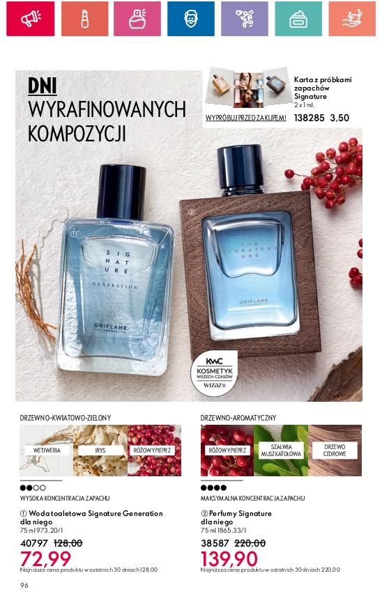 Gazetka promocyjna Oriflame str. 96